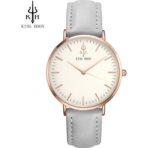 Luxury Brand KING HOON Mens Women Dress Watches Fashion Nylon Casual Sport Quartz Watch Montre Femme Clock Relogio Masculino
