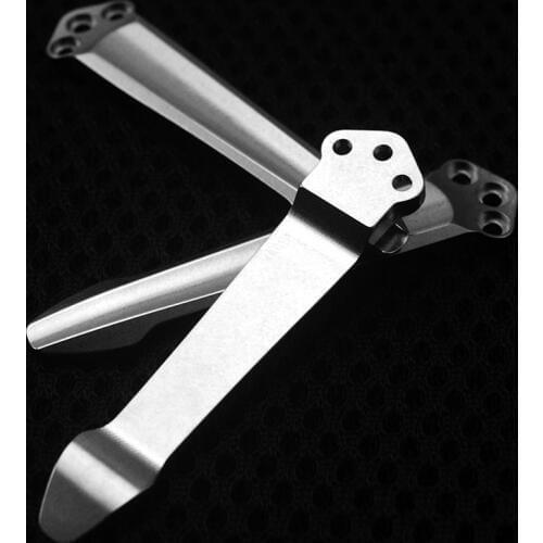 Folding Knife CNC Pocket Clip Titanium Alloy Knife Back Clip For CQC/551 Pocket Clips DIY Tool Holder Зажим для ножа