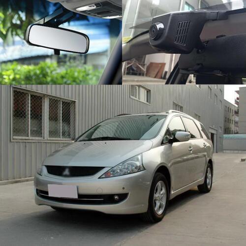 BigBigRoad APP Control Wifi Car DVR For mitsubishi grandis Hidden type Novatek 96658 G-sensor Dashcam Video Recorder