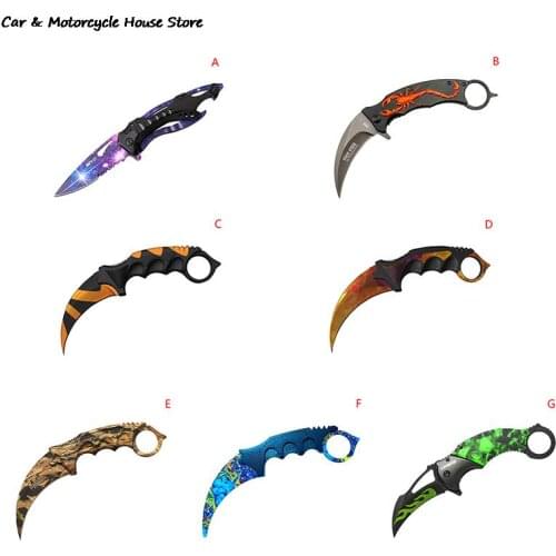 1PC 3D Car Truck Decal Bumper Window Graffiti Stickers Waterproof For Car Decoration Personality Stickers Doppler Knife CS GO