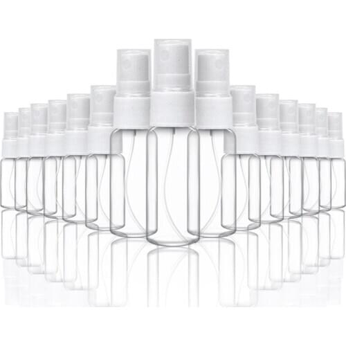 20Pcs 10Ml / 20Ml Mini Spray Bottle Spray Plastic Spray Bottle Suitable for Essential Oil Makeup and Perfume