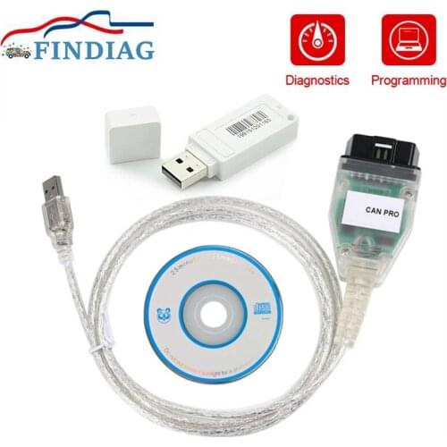 2021 For VAG CAN PRO V5.5.1 Professional VCP Scanner OBD2 Diagnostic Interface With Dongle Support Multi-Cars Can Bus UDS K-Line
