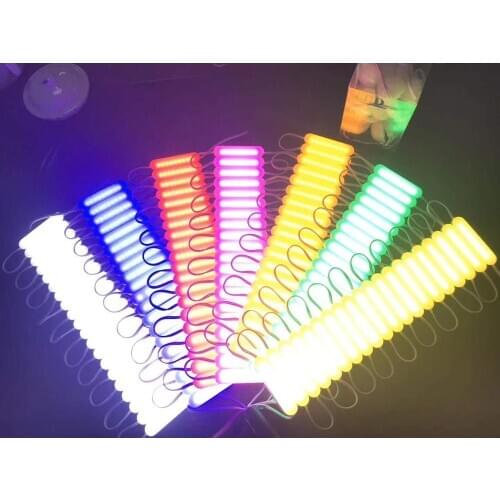 72x16mm highlight cob led injection module lighting for AD decoration 2.4w led module injection outside board backlight DC12v