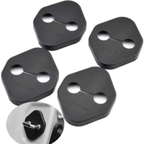 FUNDUOO New Car Door Striker Cover Lock Protector Antirust Case for Toyota Camry 2011-2013 Corolla 2007-2013