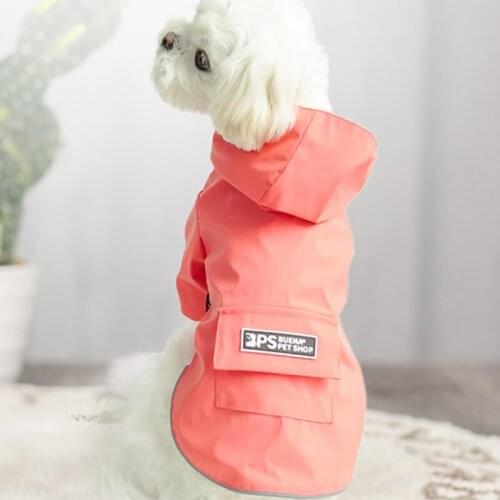 Pet Cat Dog Raincoat Puppy Small Dog Rain Coat Waterproof Jacket for Dogs Corgi Schnauzer Pomeranian Labrador Clothes Outfit