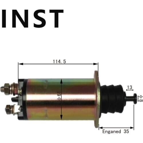 ELECTROMAGNETIC SWTICH SOLENOID FOR 24V 0-4700-3510 23343-99207 133395 66-8413 SSK3395FX SSK3395HE KD0471003510