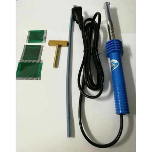 FINETRIP For MB W210 W202 W208 Cluster Ribbon Cable 3pcs/Set For Benz Dead Pixel LCD Repair + T-Tip Soldering Iron