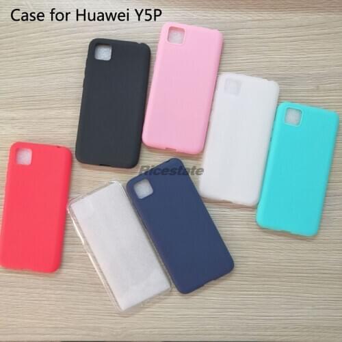Huawei Y5P Matte Anti-shock Case Y5 Prime 2020 Transparent Soft TPU Shockproof Phone Case for Huawei Y5P Y5 P 2020