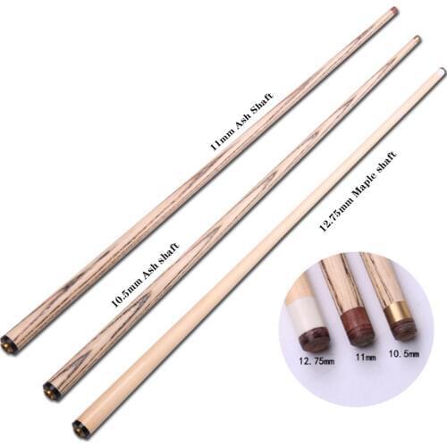 NEW FURY Pool CUPPA Ash Wood Shaft 11mm 10.5mm Maple Shaft 11.75mm 12.75mm Size