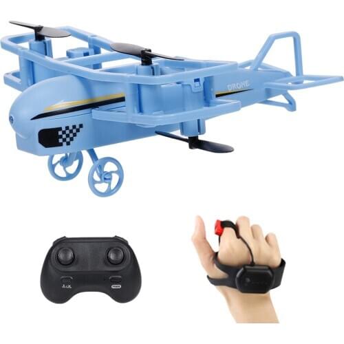 JJRC H95 RC Plane Mini Airplane Altitude Hold Function Auto Hover Headless Mode 360 Rotation One Button Takeoff Outdoor Toy
