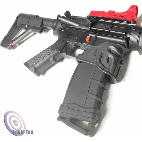 AR 15 M4/M16 Rubber Holster Hunting Tactical 5.56 Mag Bag Water Hunt Box Toy Ammo Bag Water Gun Cartridge Accessories