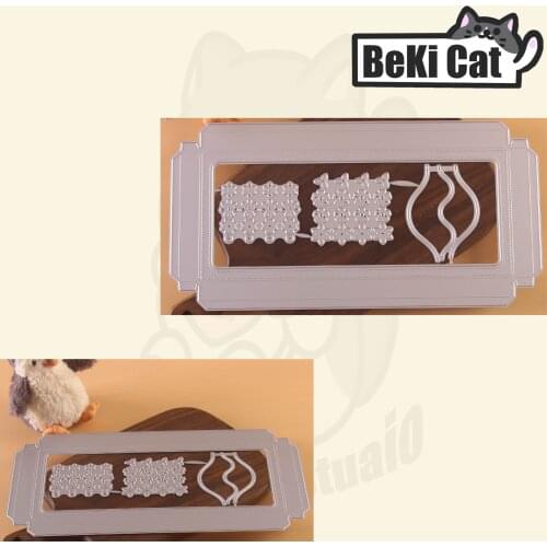 Slimline Car Front Frame die set Metal Cutting Dies Stencils for DIY Scrapbooking photo album Decorative DIY Paper Cards