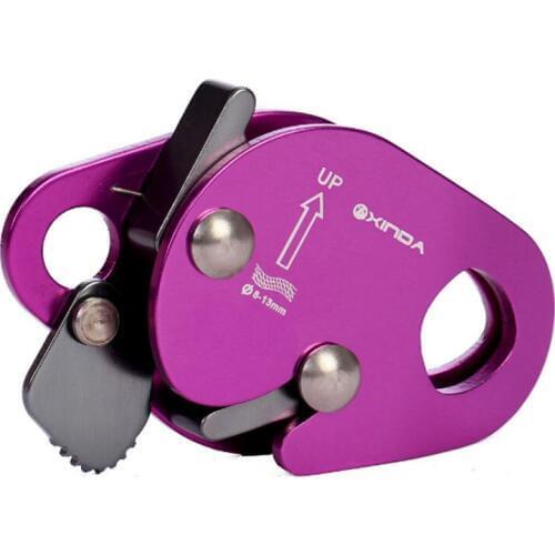 P126 Grasping rope outdoor high-altitude operation protection rock climbing down anti-dropping device locking device