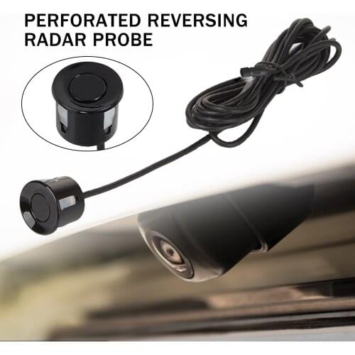 1PC 20mm 0.2m Black Car Auto Parking Waterproof Sensor Car Reverse Radar Sound Alert Indicator Probe System Car Accessories