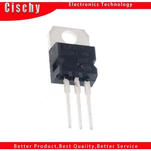 10PCS LM317T LM317 TO-220 1.2V-37V 1.5A Original authentic and new