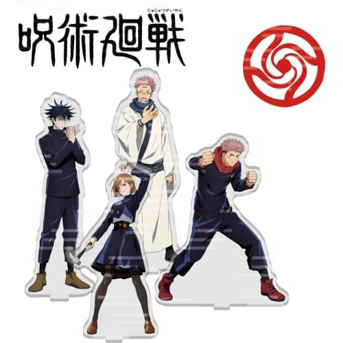 2021 Hot Anime Jujutsu Kaisen Acrylic Stand Figure Model Collection Yuuji Itadori Sukuna Satoru Kugisaki Nobara Fushiguro Gojo
