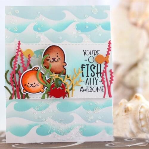 3pcs/set Waves Strips Stencil for DIY Scrapbooking New2018 DIY Paper Cards Making CraftFun Plastic Templates Decor Embellishment