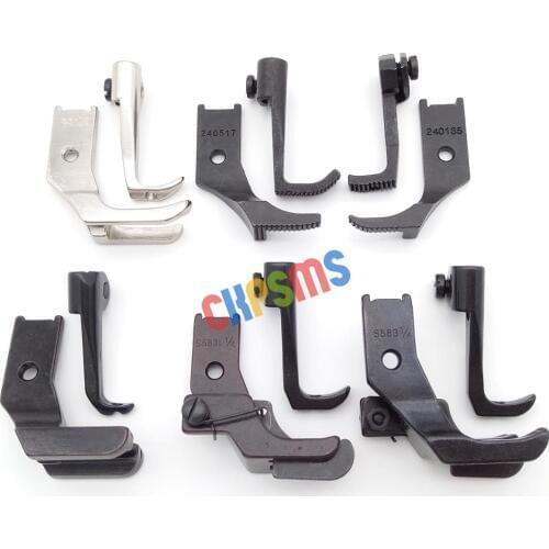 6SET #KP-WF6-2 Walking Presser Feet fit for JUKI CONSEW SINGER BROTHER WALKING FOOT INDUSTRIAL SEWING MACHINE