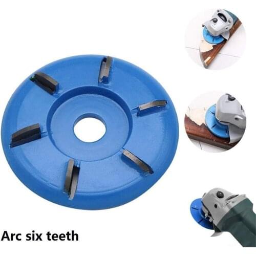 90mm Diameter 16mm Bore Three Four Six Teeth Woodworking Turbo Tea Tray Digging Wood Carving Disc Tool Milling Cutter