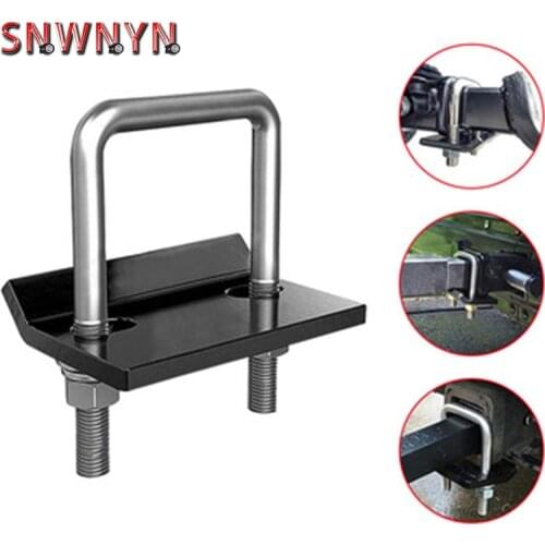 Trailer Damper U-Bolt Heavy-Duty Anti-Rattle Stabilizer Hitch Tightener Lock Down Tow Clamp Trailer RV Couplings Accessorie