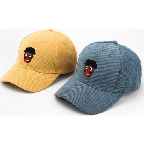 CNTANG New 2021 Fashion Corduroy Baseball Cap For Women Men Autumn Winter Embroidery Hip Hop Caps Vintage Snapback Brand Hats