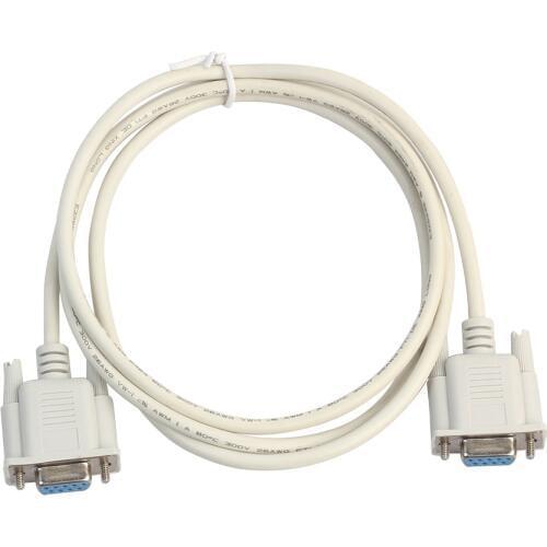 BLEL Hot 1PC 5ft F / F Serial RS232 Null Modem Cable Female to Female DB9 FTA Cross Connection 9 Pin Data COM Cable Converter