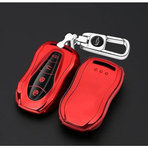 TPU Car Key Case Full Cover For Geely Azkarra FY11 Atlas Pro New Emgrand GS X6 SUV EC7 Car Smart Key Shell Keychain Accessories