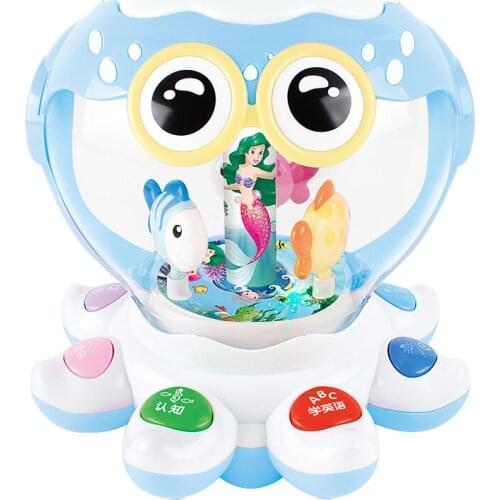 Kids toys Octopus hand drum baby toy dream ocean music newborn children educational early education 0-3 years old gift