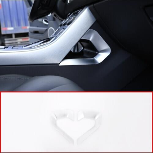 For Land rover Range Rover Evoque 2012-2019 ABS plastic Chrome Centeral Decoration U Shape Frame Trim Car Accessories Interior