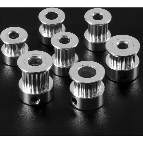 GT2 20Teeth 16 teeth 20 Teeth Bore 5mm/8mm Timing Alumium Pulley Fit for GT2-6mm Open Timing Belt for 3D Printer Part