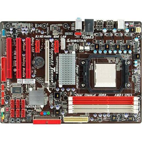 Original for Biostar TA770XE3 Desktop Motherboard 770 Socket AM3 DDR3 16G SATA2 USB2.0 ATX 100% Fully Test