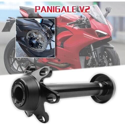 NEW Motorcycle Rear Axle Fork Crash Frame Sliders Wheel Protector For DUCATI Panigale V2 2020