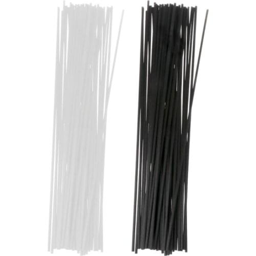 50Pcs 30cmx3mm Fiber Sticks Diffuser Aromatherapy Volatile Rod for Home Fragrance Diffuser Home Decoration