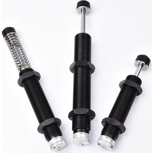 Pneumatic Hydraulic Shock Absorber Adjustable Hydraulic Buffer AD series AD1410 AD1412 AD1416 AD2016 AD2525 AD3625