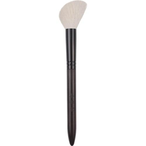 Z190s Professional Handmade Makeup Brushes Soft Saikoho Goat Hair Multi-task Angled Contour Blush Brush Ebony Make Up Brush