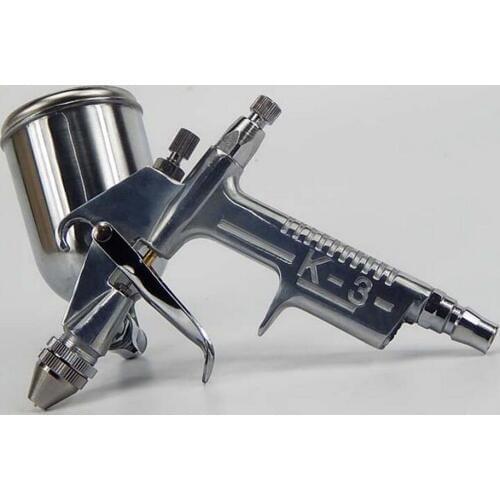 125ml Capacity 0.02Inch Nozzle Spray Body Shop Air Professional Spray Gun Paint Sprayer Airbrush for Car Model Paint Repair , Ma