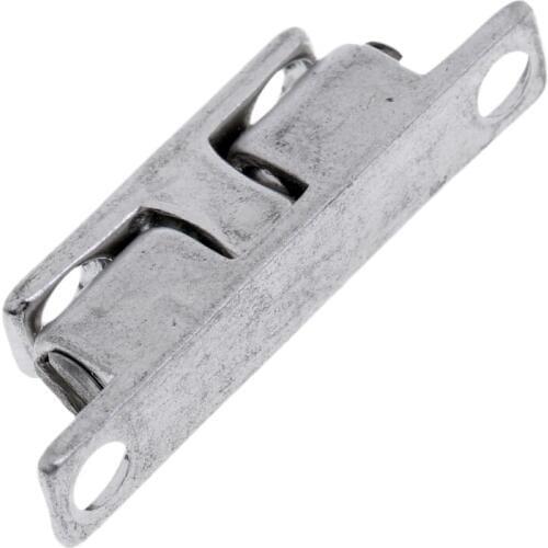 Boat Marine Cupboard Cabinet Closet Stainless Steel Double Ball Catch Door Stopper Holder