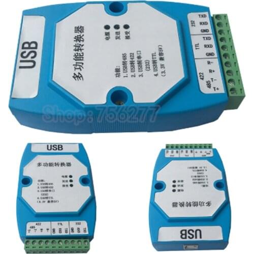USB to RS422/ RS485 / serial RS232 / TTL 5V / 3.3V optical isolation FT232 /USB to 422 485 232 TTL Converter Adapter