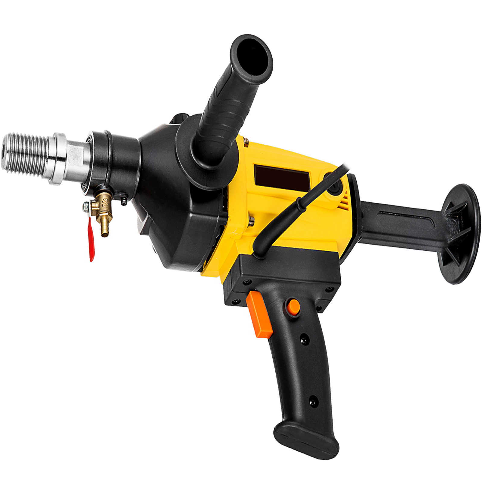 VEVOR 110mm Handheld Diamond Core Drill 1880W Wet/Dry Stepless Speed Electric Drilling Machine Screwdriver Concrete Brick Marble