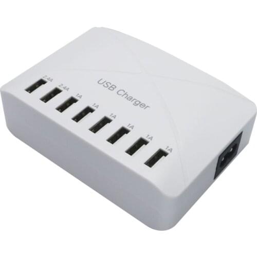 Multi USB charger 8 Ports Charger Station Multile Port Device Fast Charge 5V 2.4A High Capacity For iPhone xiaomi Moble Phone