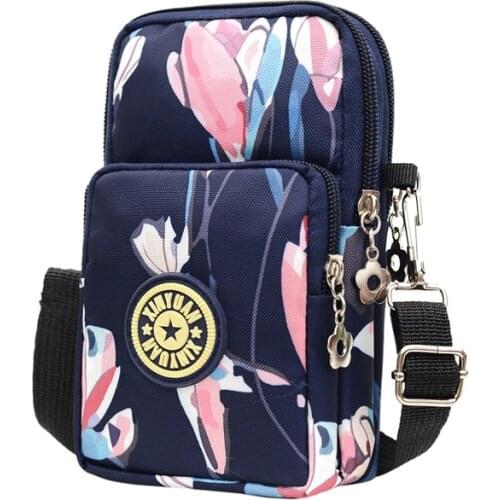 Womens Crossbody Bag 2021 New Mobile Phone Bag Sports Arm Bag Fashion One Shoulder Messenger Zero Phone Bag Stall Source