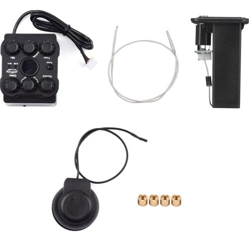 Acoustic Guitar Pickup Resonance Pickups Preamp System with LED Screen guitar parts guitar accessories