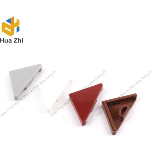 Building Blocks Parts 35787 10PCS Tile 45 degrees Cut 2 x 2 LEGOING MOCS Education