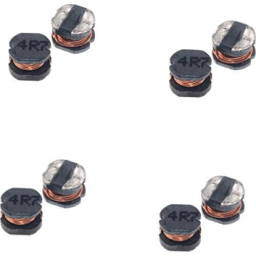 20Pcs Miniature SMD 4.5*4*3.2mm 1/2.2/3.3/4.7/6.8/10/15/22/33/47/68/100/220/680uH Chip Choke Coils Wire Wound Power Inductor