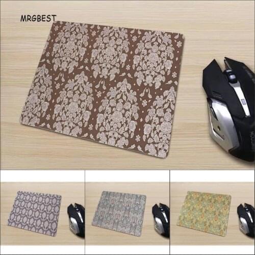 2020 Classical Mouse Pad Mini S Size Pattern Texture Pads Desk Mat Natural Rubber Material Printed Mouse-pad for Decorate Table