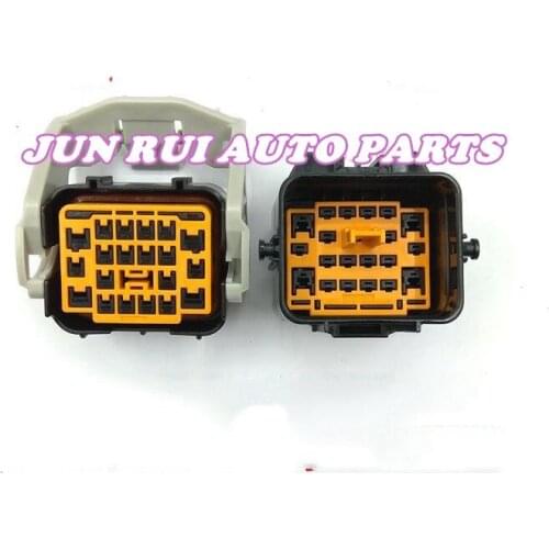 20pin Car Headlamp waterproof plug wire harness connector Male and Female For Hyundai Tucson IX35 Verna For KIA K2 K3 K5