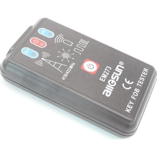 All Sun Mini Digital Car Key Fob Tester Wireless Radio Frequency Signal Receiving Meter Automobile Remote Diagnostic Tool