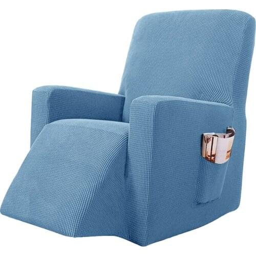 Elastic Recliner Chair Slipcover All-inclusive Sofa Cover for Living Room Furniture Protector Thicken Rocking Lounge Chair Cover