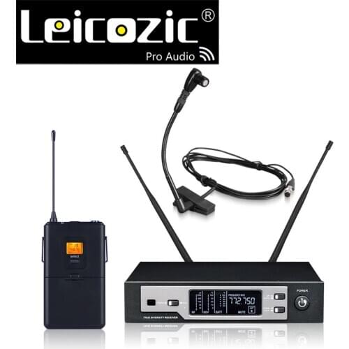 Leicozic New SKM9100 + WB98H/C Condenser Microfone instrument microphones cardioid for Guitar Use On Wireless Microphone