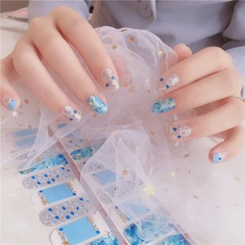 Manicure Sticker 3D Nail Beauty Sticker Set Nail Art Decals Manicure Accessories